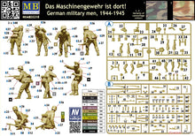 Load image into Gallery viewer, MasterBox 1/35 German Military Men "Das Machinen Gewehr ist Dort!" MB35218