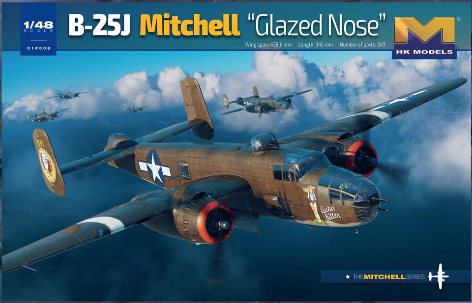 HK Models 1/48 US B-25J Glazed Nose 01F008