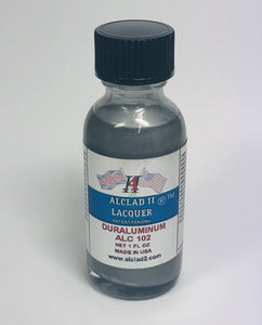 Alclad ALC102 Duraluminum Lacquer Paint 1oz
