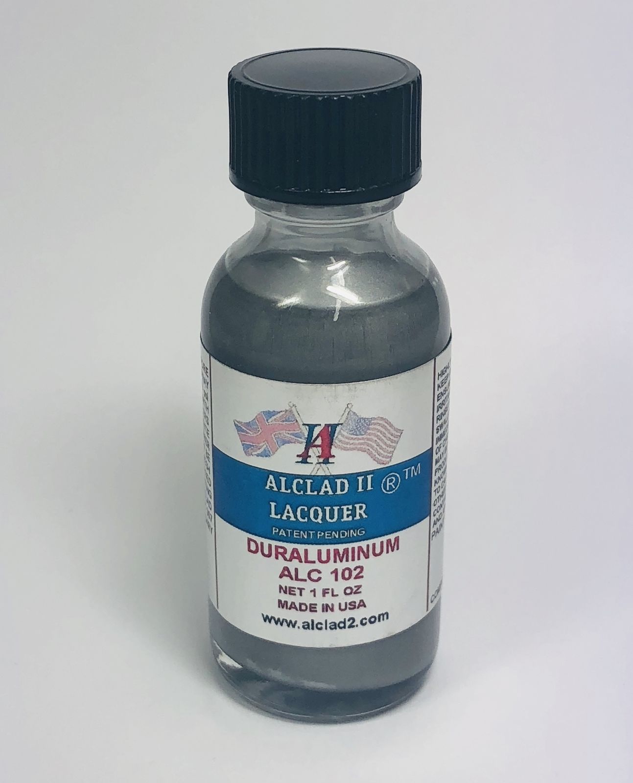 Alclad ALC102 Duraluminum Lacquer Paint 1oz