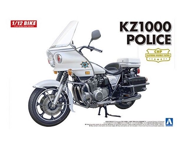 Aoshima 1/12 Harley Davidson KZ1000 Police 05459 – Burbank's House