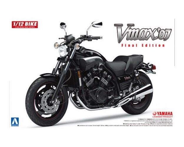 Aoshima 1/12 Yamaha Vmax 2007 Final Edition 05165 – Burbank's