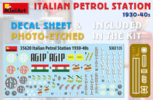 Load image into Gallery viewer, MiniArt 1/35 Italian Petrol Station 1930-40s 35620