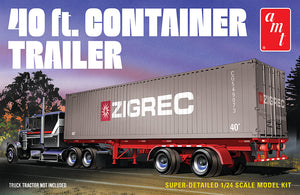 AMT 1/24 40' Container Trailer AMT1196 SALE!