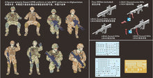 Load image into Gallery viewer, Bronco 1/35 British Army ATV Quadbike And Trailor W/Soldier CB35207