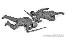 Load image into Gallery viewer, MasterBox 1/35 British Vickers MG Team, North Africa Desert (5) MB3597