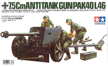 Load image into Gallery viewer, Tamiya 1/35 German 75mm PaK40/L46) Anti-Tank Gun 35047