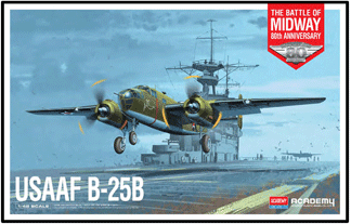 Academy 1/48 USAAF B-25B Doolittle Raid 12336' – Burbank's House