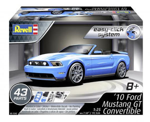 Revell Easy-Click 1/25 Ford Mustang GT Convertible 2010 851242