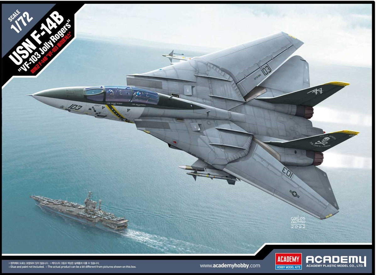 Academy 1/72 USN F-14A VFA-103 