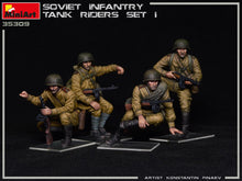 Load image into Gallery viewer, Miniart 1/35 Russian Infantry Tank Riders Set 1 35309