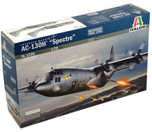 Load image into Gallery viewer, Italeri 1/72 US AC-130H Spectre New Tooling 1310
