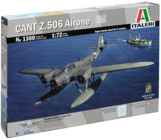 【中古】Italeri 510001360 1:72 Cant.Z 506 Airone Historic Upgrade Aircraft [並行輸入品] Italeri 1/72 Italian Cant Z.506 Airone 1360 – Burbank's House of
