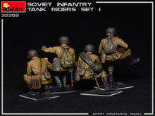 Load image into Gallery viewer, Miniart 1/35 Russian Infantry Tank Riders Set 1 35309