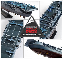 Load image into Gallery viewer, Academy 1/700 US Aircraft Carrier USS Yorktown CV-5 Midway 14229'