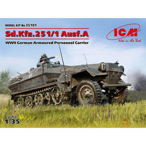 ICM 1/35 German Sd.Kfz.251/A Ausf.A Armored Personnel Carrier 35101