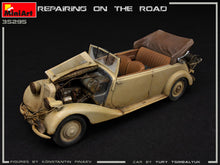 Load image into Gallery viewer, MiniArt 1/35 German Repairing on the Road (Typ 170V &amp; 4 Figures) 35295