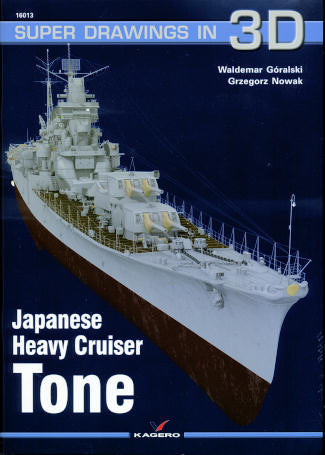 Kagero Super Drawings 3D: Japanese Heavy Cruiser Tone 16013C