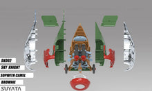 Load image into Gallery viewer, Suyata Toon British Sopwith Camel w/ Brownie Pilot Figure SK002