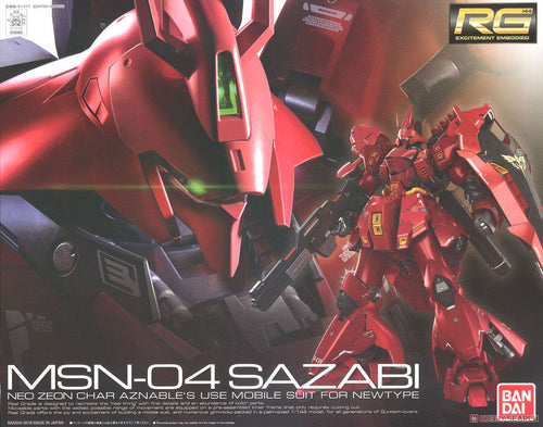 Bandai 1/144 RG #29 MSN-04 Sazabi 5061605