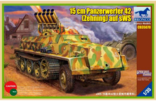 Load image into Gallery viewer, Bronco 1/35 German 15cm Panzerwerfer 42 auf sWS CB35070