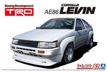 Load image into Gallery viewer, Aoshima 1/24 Toyota Levin/Corolla AE86 TRD 05798