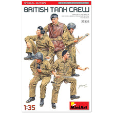 Load image into Gallery viewer, Miniart 1/35 British Tank Crew. Special Edition 35332