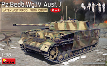 Load image into Gallery viewer, MiniArt 1/35 German Pz.Beob.Wg.IV Ausf. J Late/Last Prod. 2 in 1 with Crew 35344