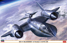 Load image into Gallery viewer, Hasegawa 1/72 US SR-71 (A Version) Blackbird w/ GTD-21B Drone 02395