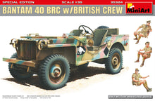 Load image into Gallery viewer, Miniart 1/35 British Bantam 40 BRC w/ Crew (3) 35324