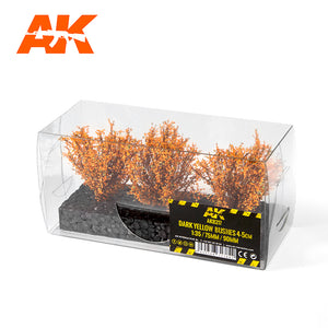 AK Interactive AK8217 Dark Yellow Bushes 4-6 cm
