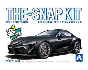Aoshima Snap Kit 1/32 Toyota Supra (Black Metallic) 05887