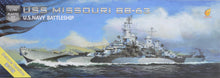 Load image into Gallery viewer, VeryFire 1/700 US Battleship USS Missouri BB-63 Deluxe Version VF700909DX