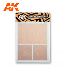 Load image into Gallery viewer, AK Interactive AK9081 1/48 - 1/32 Light Wood Decals