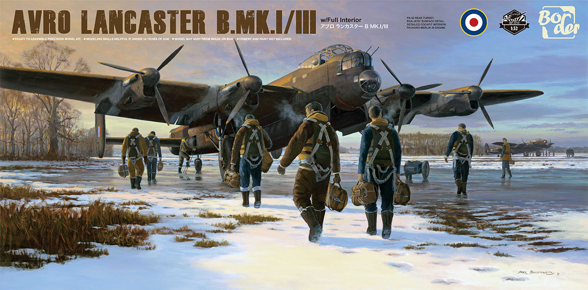 Border 1/32 British Lancaster Bomber BF010 - Special Order Only