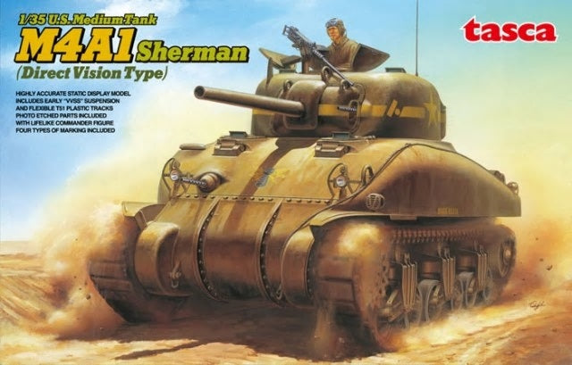 Asuka (Tasca) 1/35 US Sherman Direct Vision Type 35-025C OPEN BOX