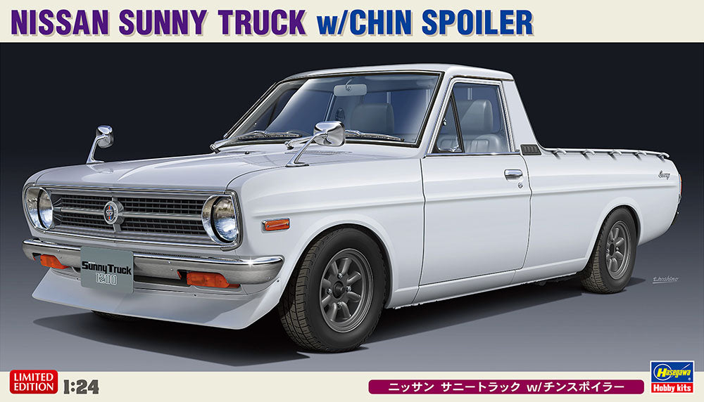 Hasegawa 1/24 Nissan Sunny Truck w/ Chin Spoiler 20427