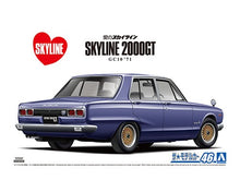 Load image into Gallery viewer, Aoshima 1/24 Nissan Skyline 2000GT GC10 1971 05836