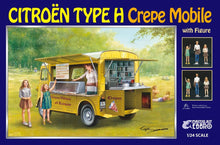 Load image into Gallery viewer, Ebbro 1/24 Citroen H Crepe Mobile w/ 3 Figures 25013