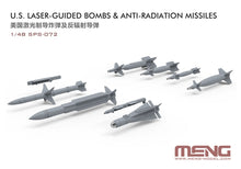 Load image into Gallery viewer, Meng 1/48 US Laser-Guided Bombs &amp; Anti-Radiation Missiles SPS-072
