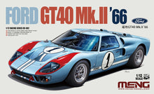 Load image into Gallery viewer, Meng 1/12 Ford GT40 Mk.II 1966 RS-002