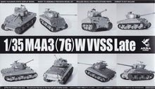 Load image into Gallery viewer, Asuka (Tasca) 1/35 US M4A3 (76)W Sherman VVSS Late 35-043