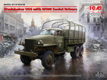 Load image into Gallery viewer, ICM 1/35 US/Russian Studebaker US6 Truck w/ Russian Crew 35510