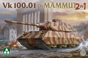 Takom 1/35 German VK 100.01(p) Mammut 2 in 1 2156
