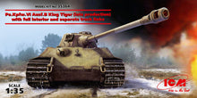 Load image into Gallery viewer, ICM 1/35 German PzKfw VI King Tiger Late Production w/ Full Interior 35364