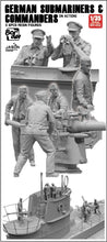Load image into Gallery viewer, Border 1/35 German Type VII-C U-Boat Resin Crew w/ Deck Gunners (6) BR-002