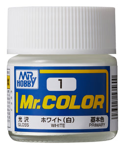 Mr. Hobby Mr. Color Lacquer C001 Gloss White 10ml C1