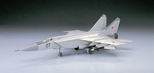Load image into Gallery viewer, Hasegawa 1/72 Russian Mig-25 Foxbat Interceptor 00434