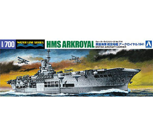 Aoshima 1/700 British Aircraft Carrier HMS Ark Royal 01018