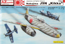 Load image into Gallery viewer, AZ Model 1/72 Japanese Nakajima J9N &quot;Kikka&quot; Otsu 7387